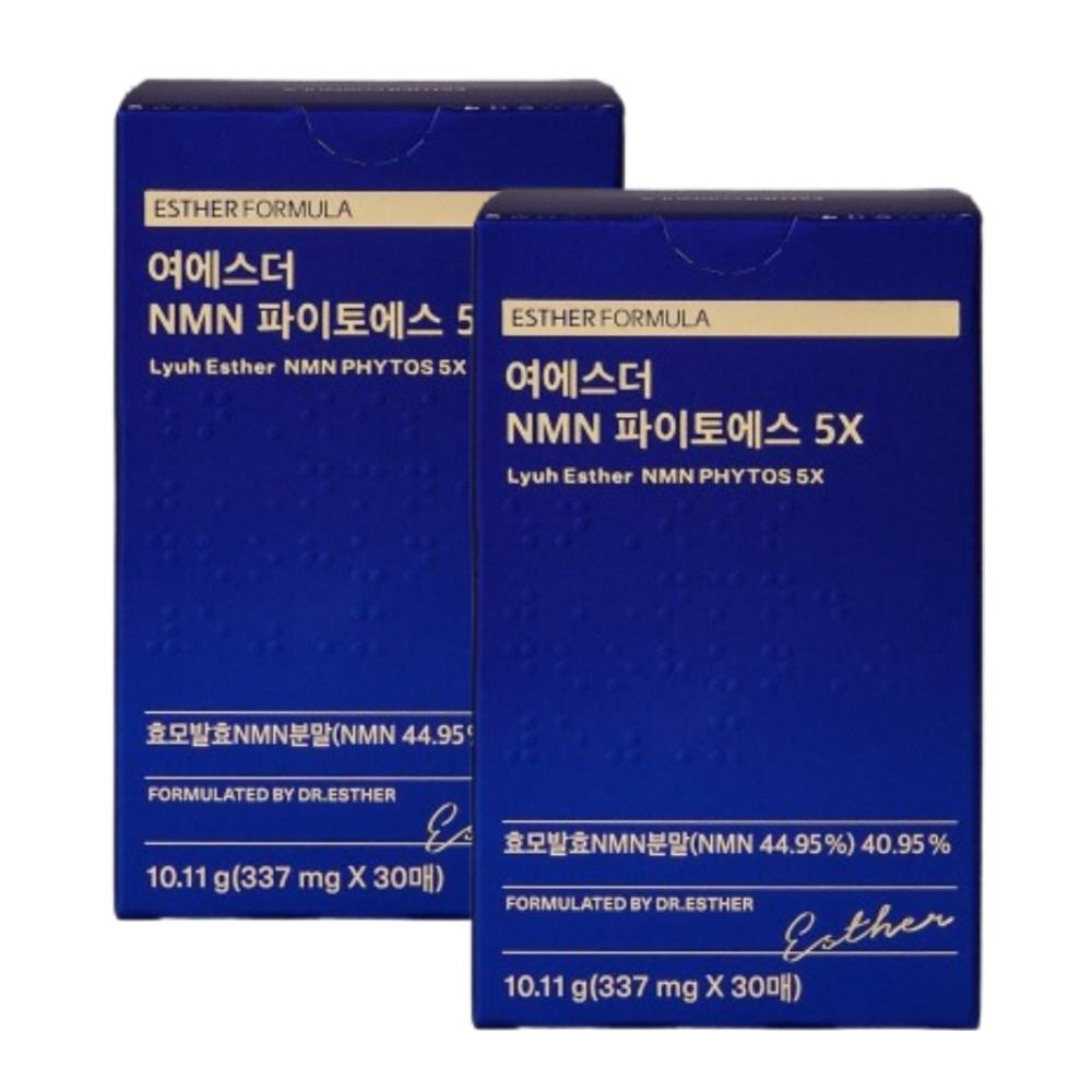 에스더포뮬러 NMN 여에스더 식물성 NMN 엔엠엔 필름 파이토에스 5X 30매 2박스