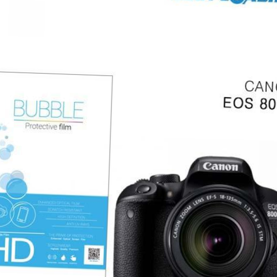 버블 HD강화필름 2장 캐논 EOS 800D 액정필름