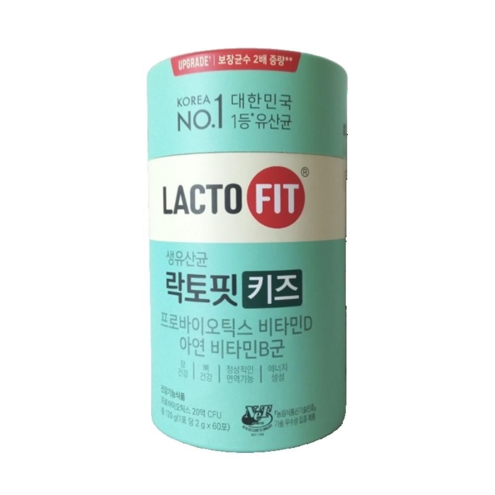 락토픽 키즈 유산균 락토핏 라토피 락토피 라토픽 나이 언제부터 몇살부터 어린이 60포 MJ