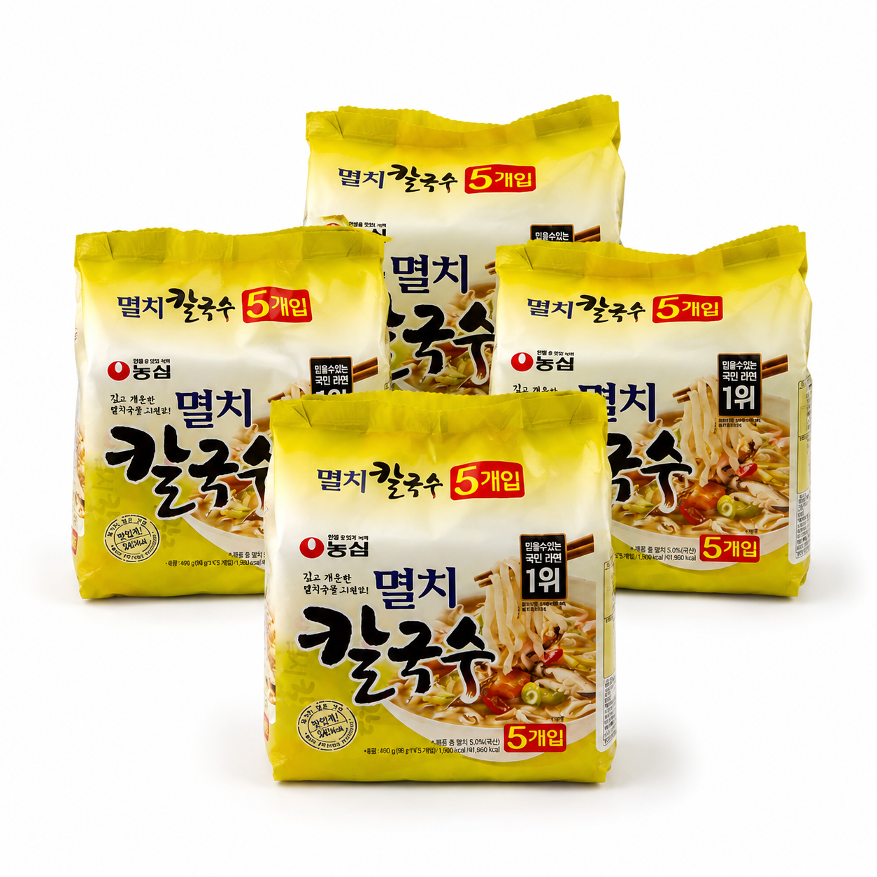농심 멸치칼국수 98g 20개