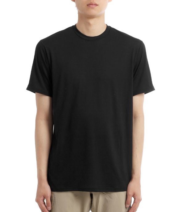 GOLDWIN 26SS FAST RUN HYBRID WOOL T-SHIRT GM66100-BK 패스트 런 하이브리드 울 티셔츠 4112723