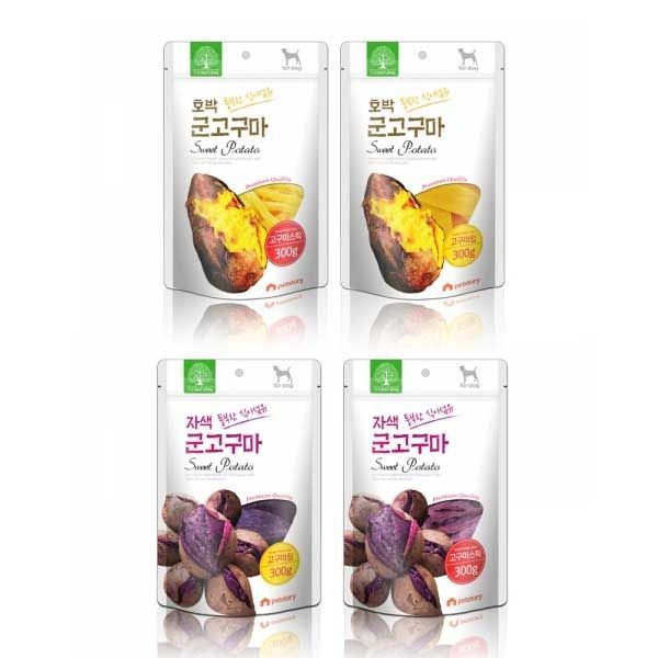 [패션플러스][펫스토리]더내추럴 호박고구마말랭이 애견간식300g