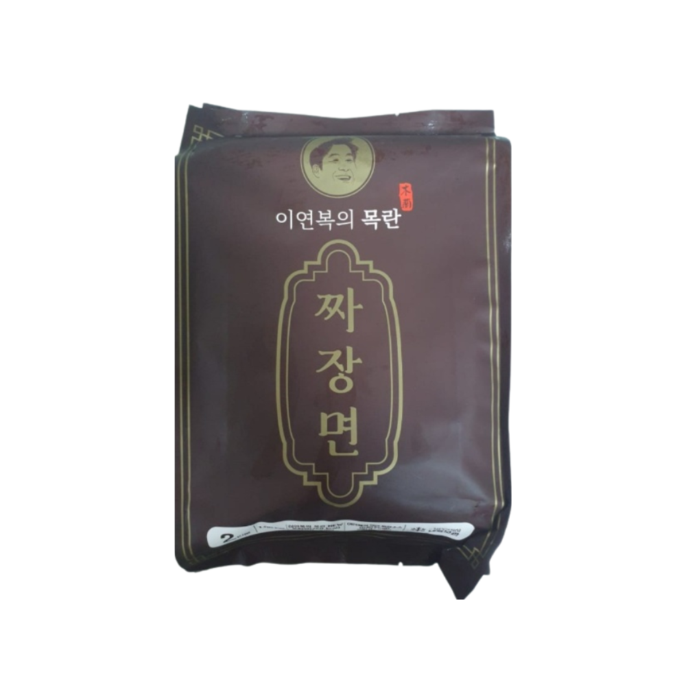 차오차이 이연복 목란 짜장면 2인분 x1팩 캠핑 밀키트 중식
