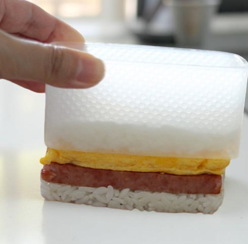 밥버거 만들기 소풍 밥버거틀 도시락 사각김밥 무수비 화이트L 식사 즉석요리 점심시간 일식 혼밥 분식