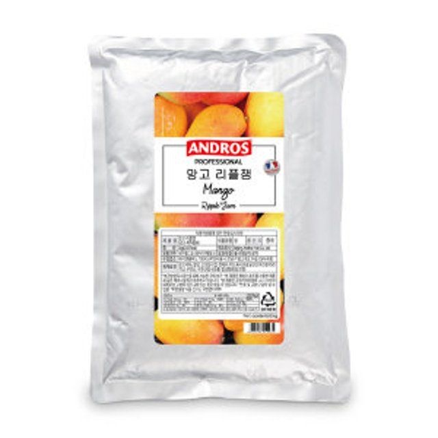 앤드로스 망고 리플잼 1kg 티타임 아이스커피 샌드위치 힐링 브런치 파인다이닝