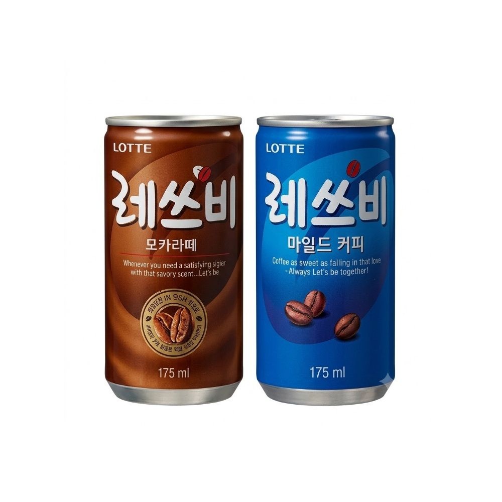 레쓰비 마일드 175mlx30캔+모카라떼 175mlx30캔 (총 60캔)