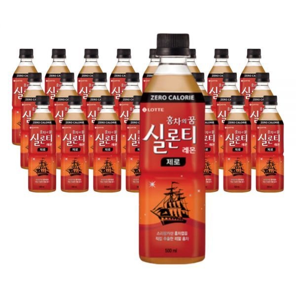 실론티 제로 500ml 24펫 원산지 국산 티타임 카페인 브런치모임 브런치 샌드위치 모임