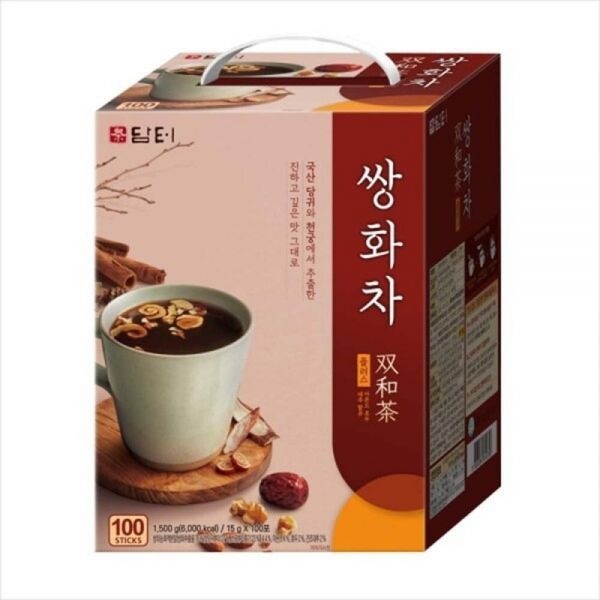 맥심 담터 쌍화차 플러스 100T 티타임 브런치모임 브런치 외식 모임 아이스티