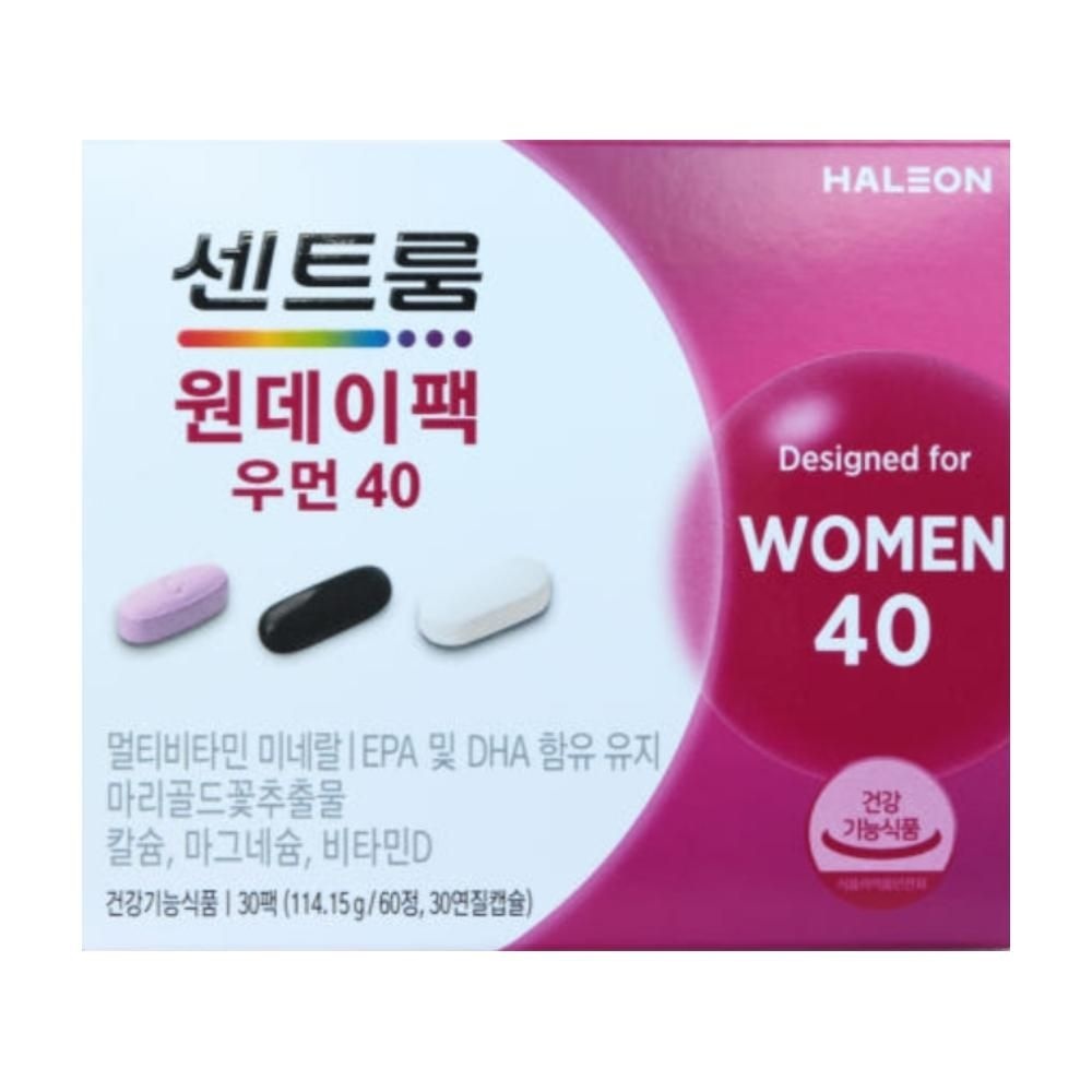 콜마비앤에이치 센트롤 원데이팩 센트롬 센트룸 40 중년 여성 영자 우먼 MJ