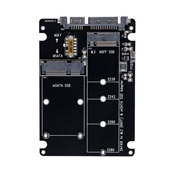 [COMS]고품질 mSATA M2 SATA3 어댑터 SSD타입변환 PC 슬림형노트북 태블릿 데스크탑 연결 SATA3 어댑터 WFPTW7E