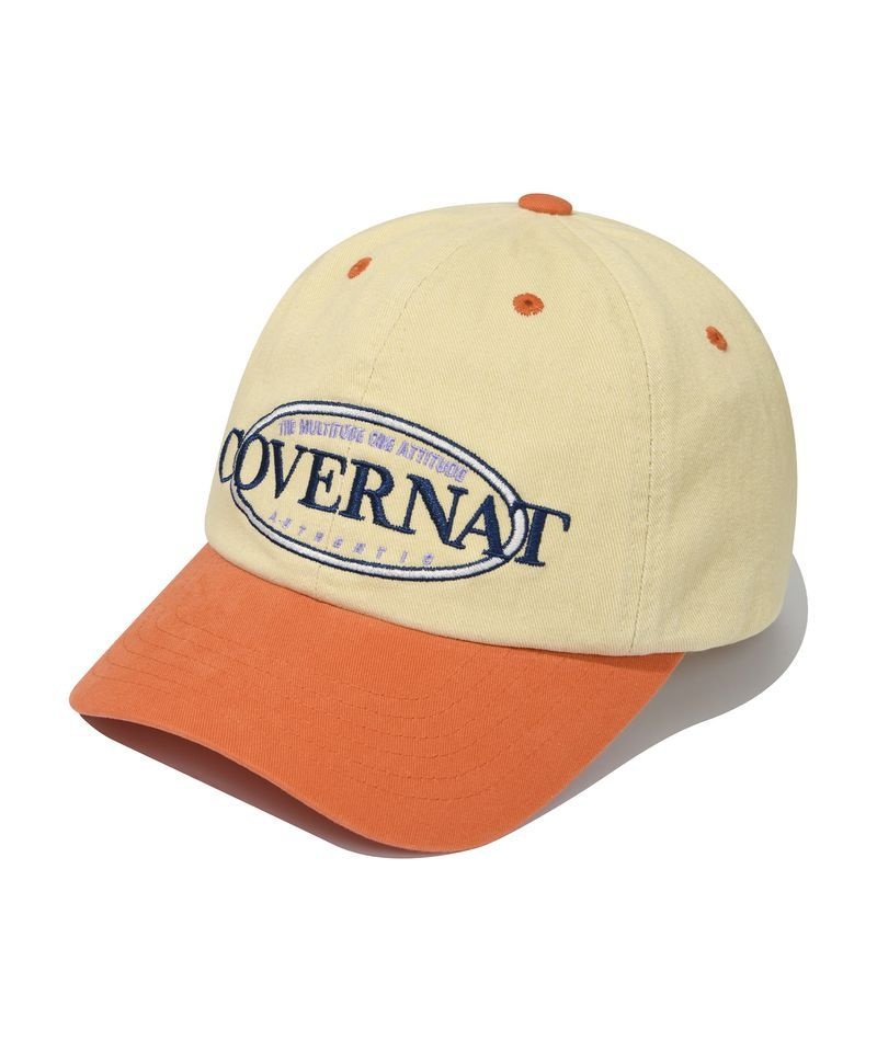 <매장정품> 커버낫 COVERNAT [코지 핏 캐주얼 볼캡 오렌지 CO2407CA06OR 277388