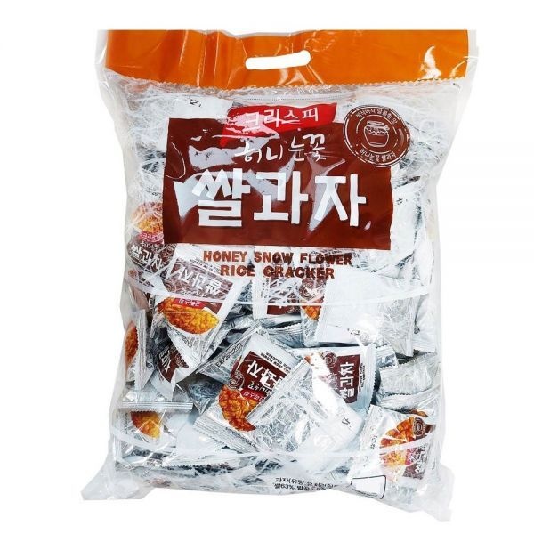 UnKnown SNOW꽃이 내리는 단짠 쌀스낵 920g 4개 간식 선물 만들기 화이트데이 생일파티 어린이날