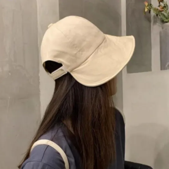 여성 챙넓은 썬캡 햇빛가리개 휴양지 비치 쌩얼 벙거지 커플