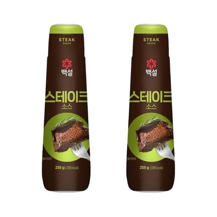 백설 스테이크 소스 255g x2개