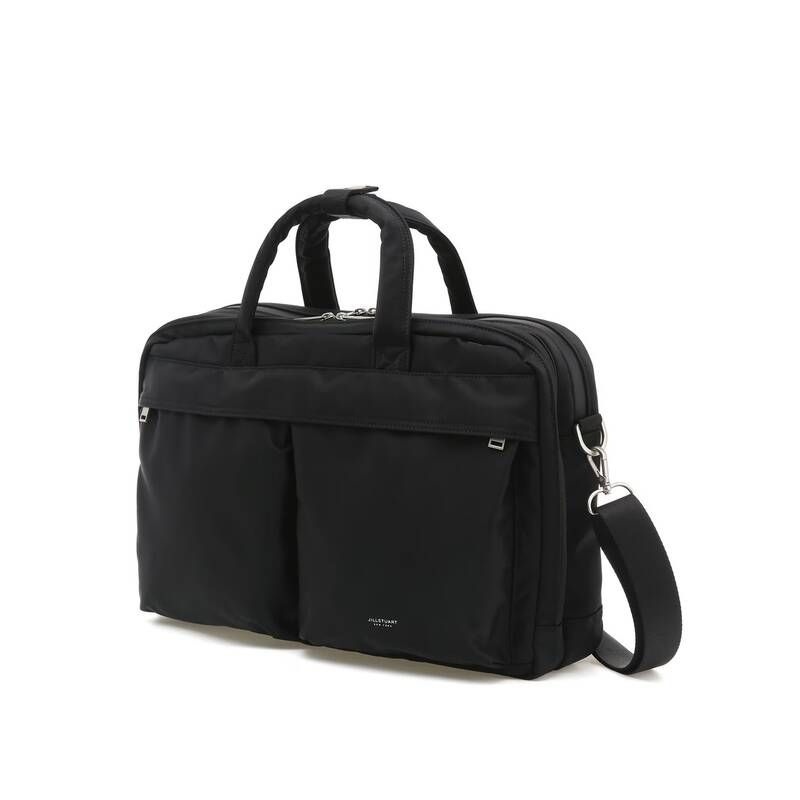 <매장정품> JILLSTUART 질스튜어트 [EVAN] 에반 블랙 투포켓 나일론 토트백 겸 서류가방 JUBA5F501 BK JUBA5F501-IT 1996396