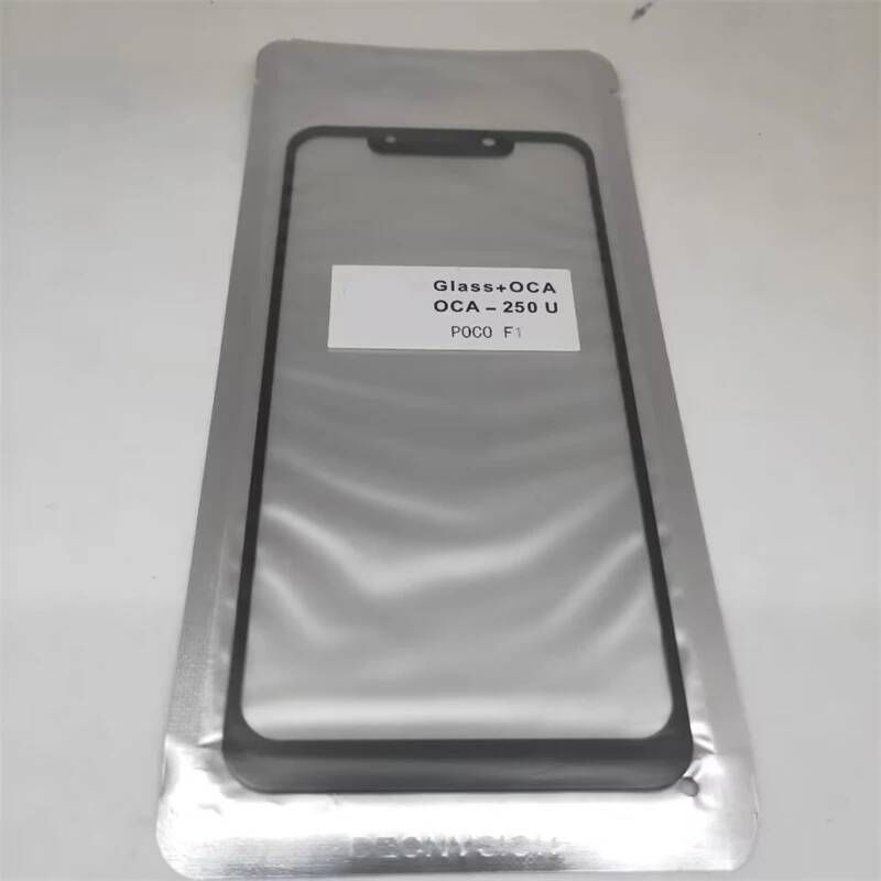 [해외] 전면 유리 및 OCA LCD 외부 렌즈 샤오미 포코 F1 F3 X2 F4 X3 프로 NFC X4 M2 M3 M4 GT 5G 4G 터치 스크린 패널 교체 부품
