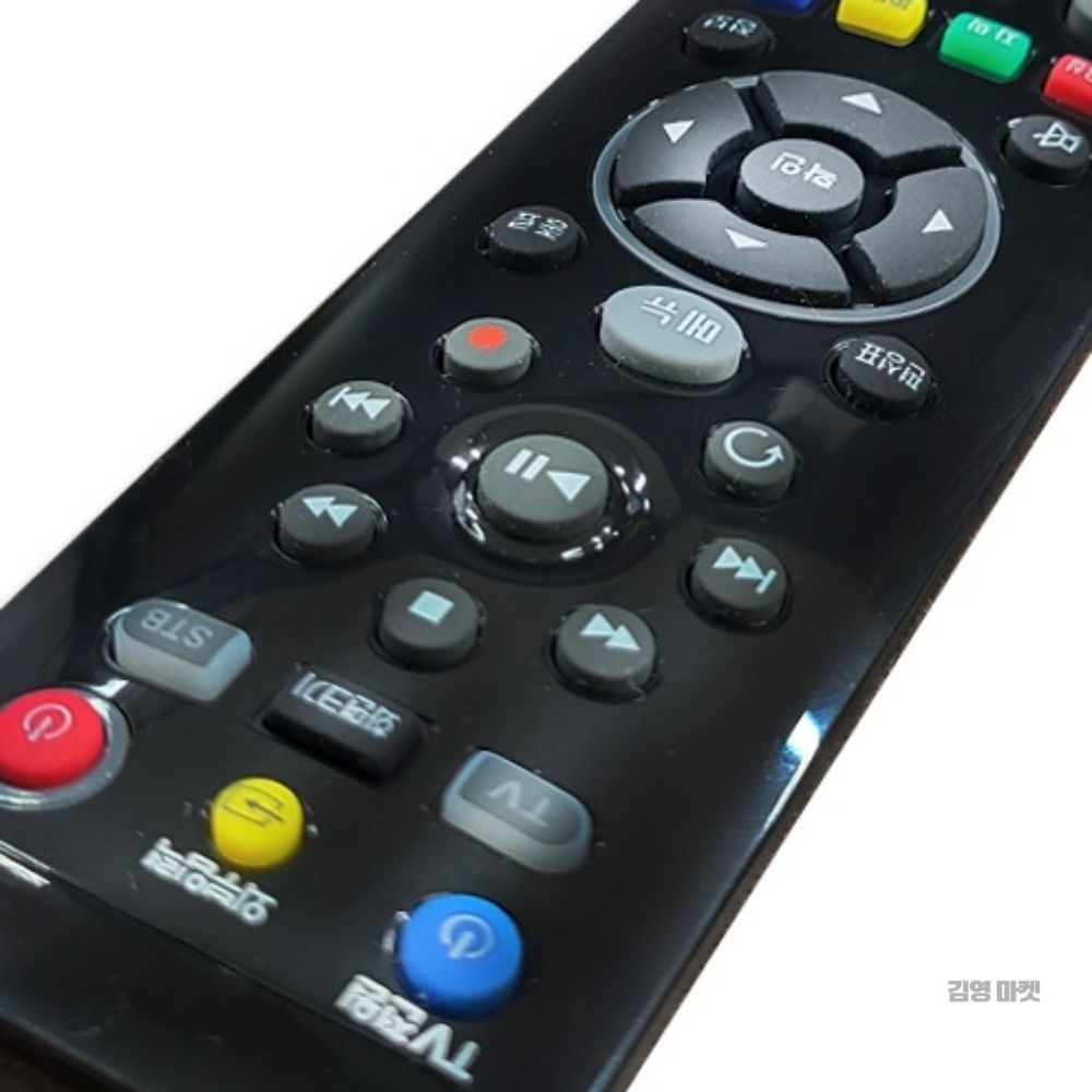 김영마켓 TV 셋톱박스 통합리모컨 BTV리모컨 TV셋톱박스통합리모컨 대우TV리모컨