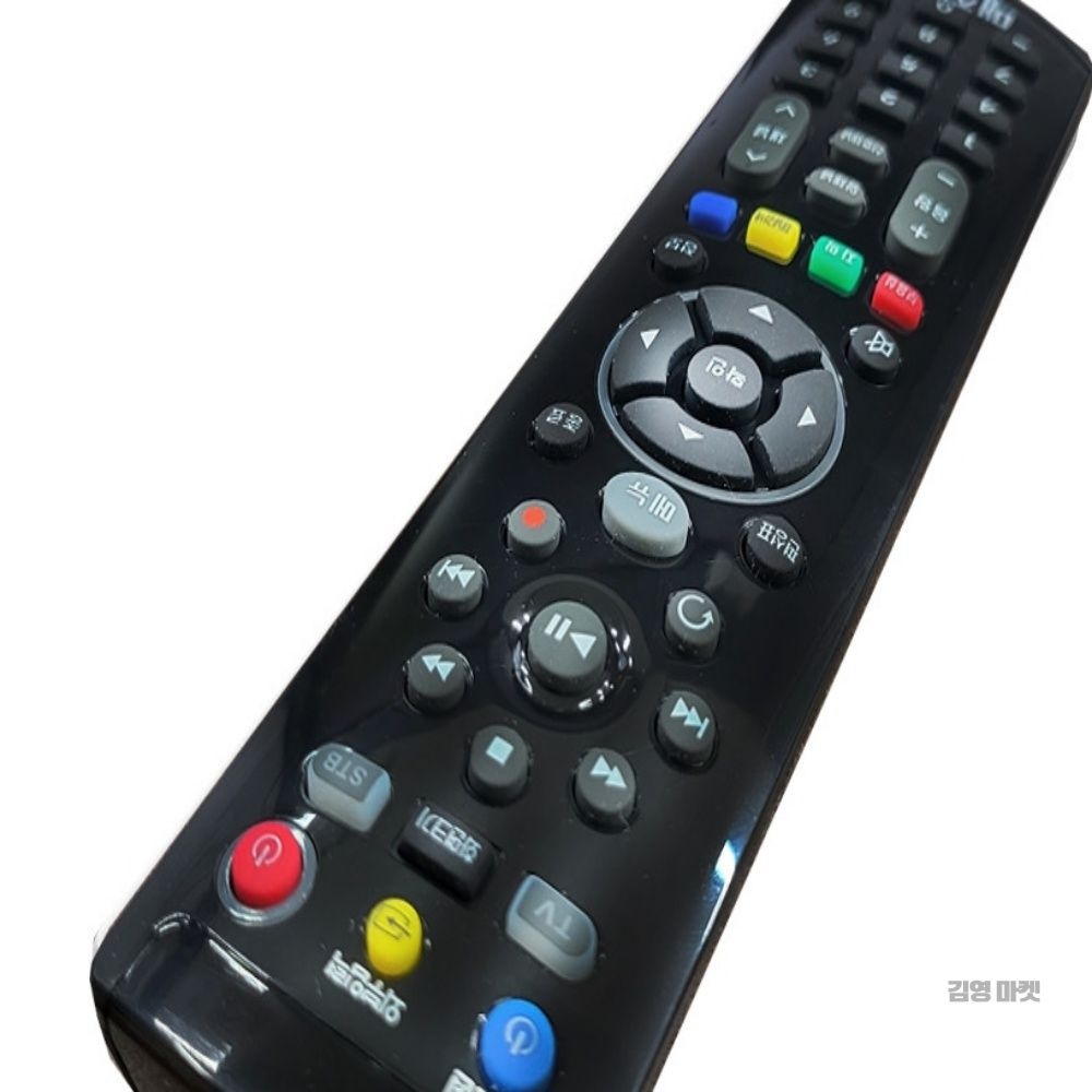 김영마켓 TV 셋톱박스 통합리모컨 TV통합리모컨 삼성TV리모컨 BTV리모컨
