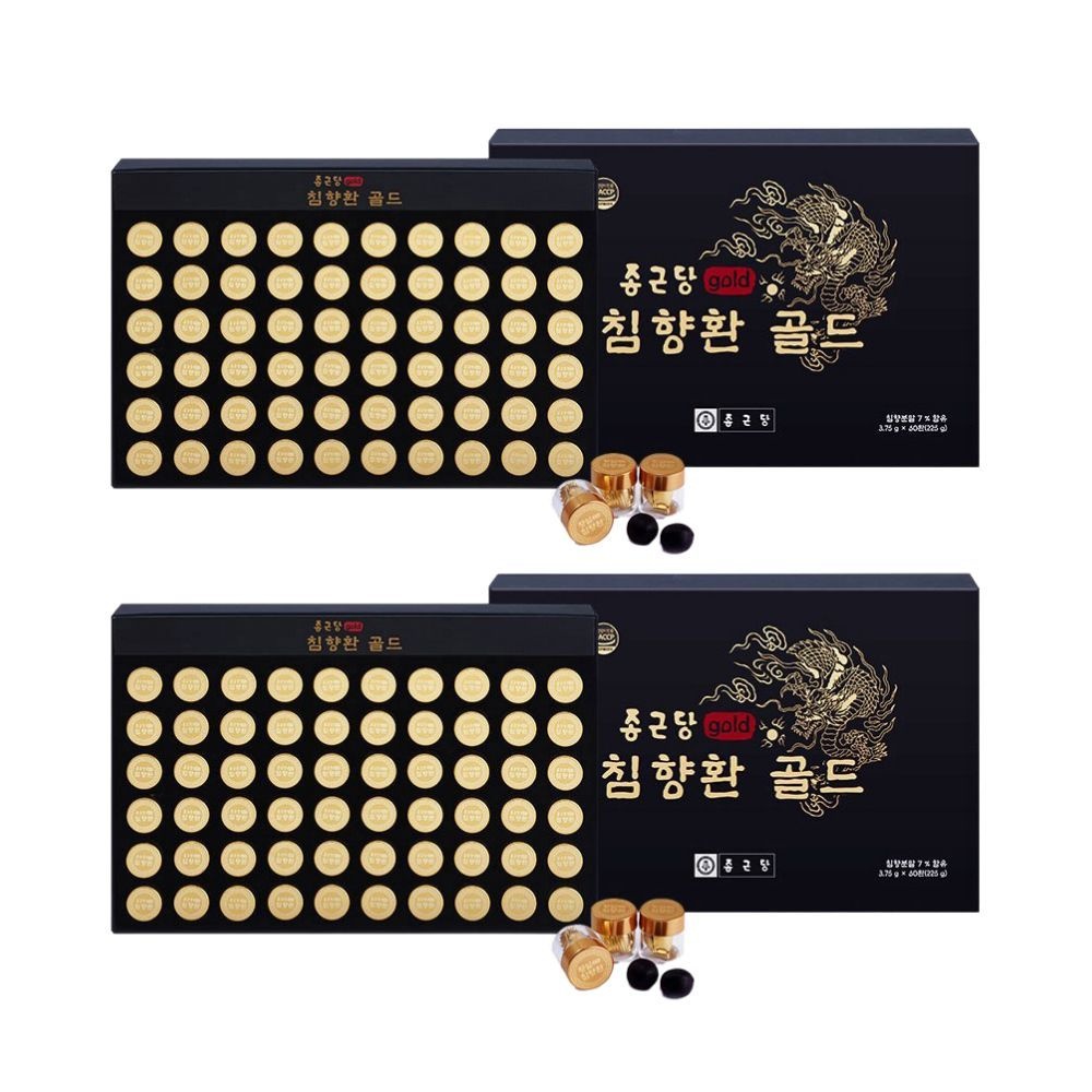[오늘출발] 종근당 침향환 골드 3.75g x 60환, 2개