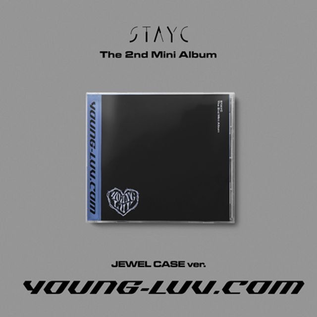 STAYC(스테이씨) - YOUNG-LUV.COM [미니 2집] [JEWEL CASE VER] [6종 중 랜덤 1종]