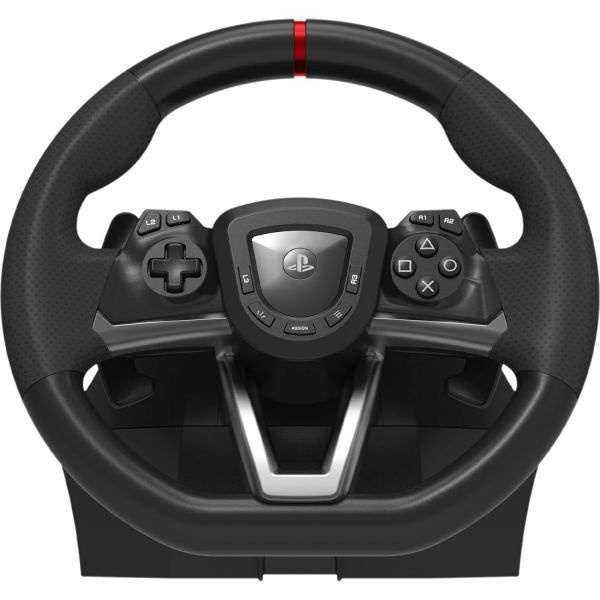 [해외] 플레이스테이션 5 4 PC용 HORI 호리 레이싱 휠 Apex Sony 소니 라이선스 Gran Turismo 7과 호환 203360
