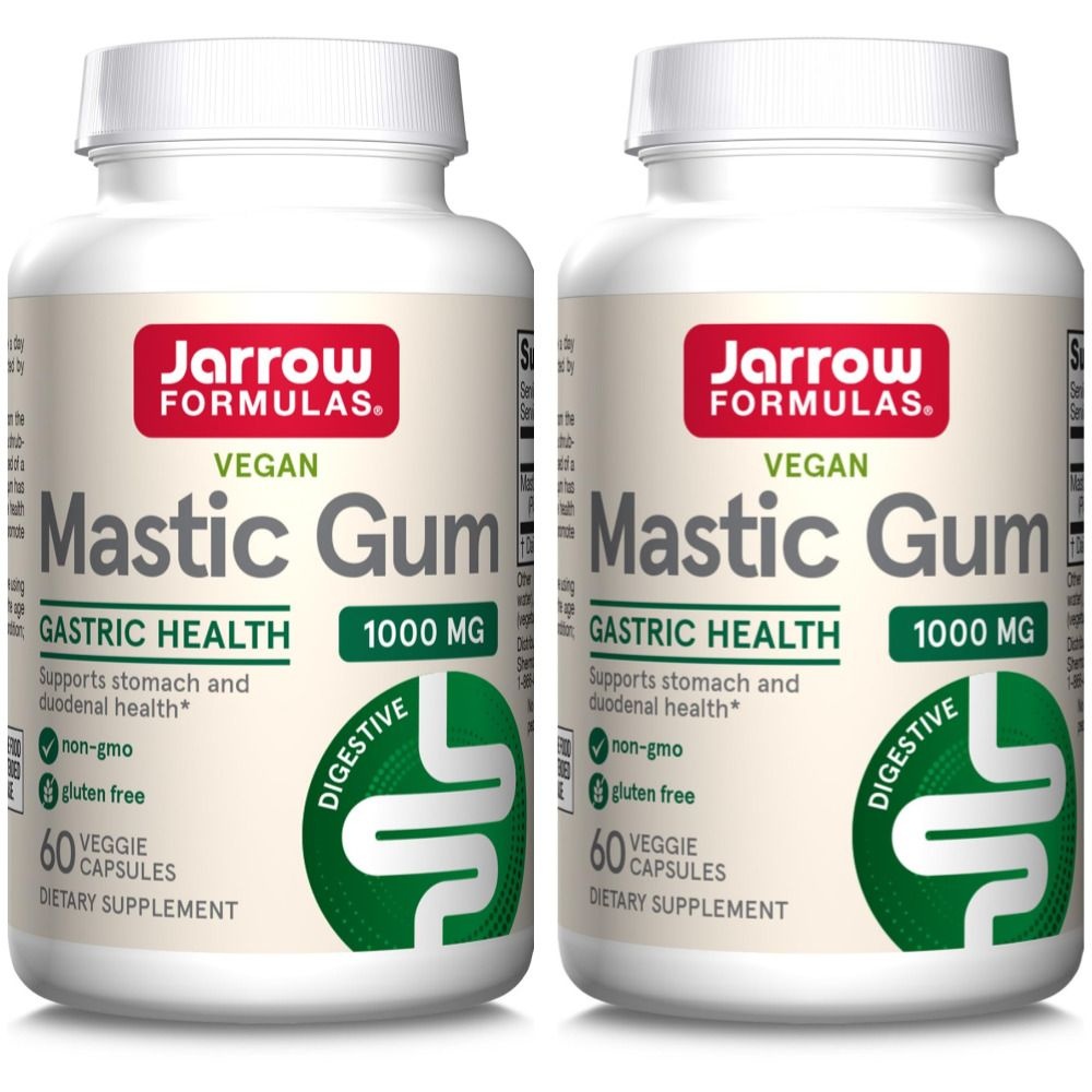 [해외] 재로우포뮬러스 매스틱 검 Mastic Gum 1000mg 60정 2개