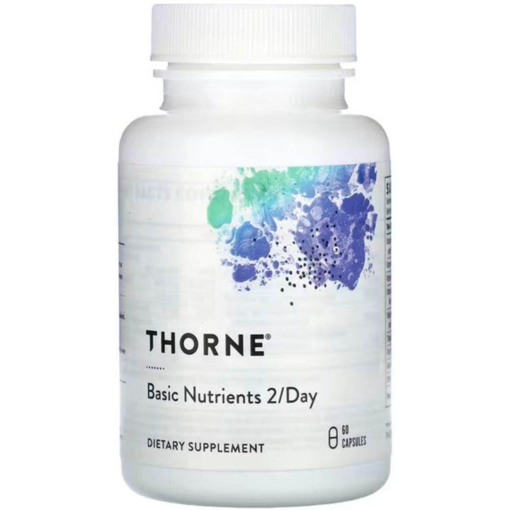 [해외] 쏜리서치 베이직 뉴트리언트 투 퍼 데이 Basic Nutrients 60정