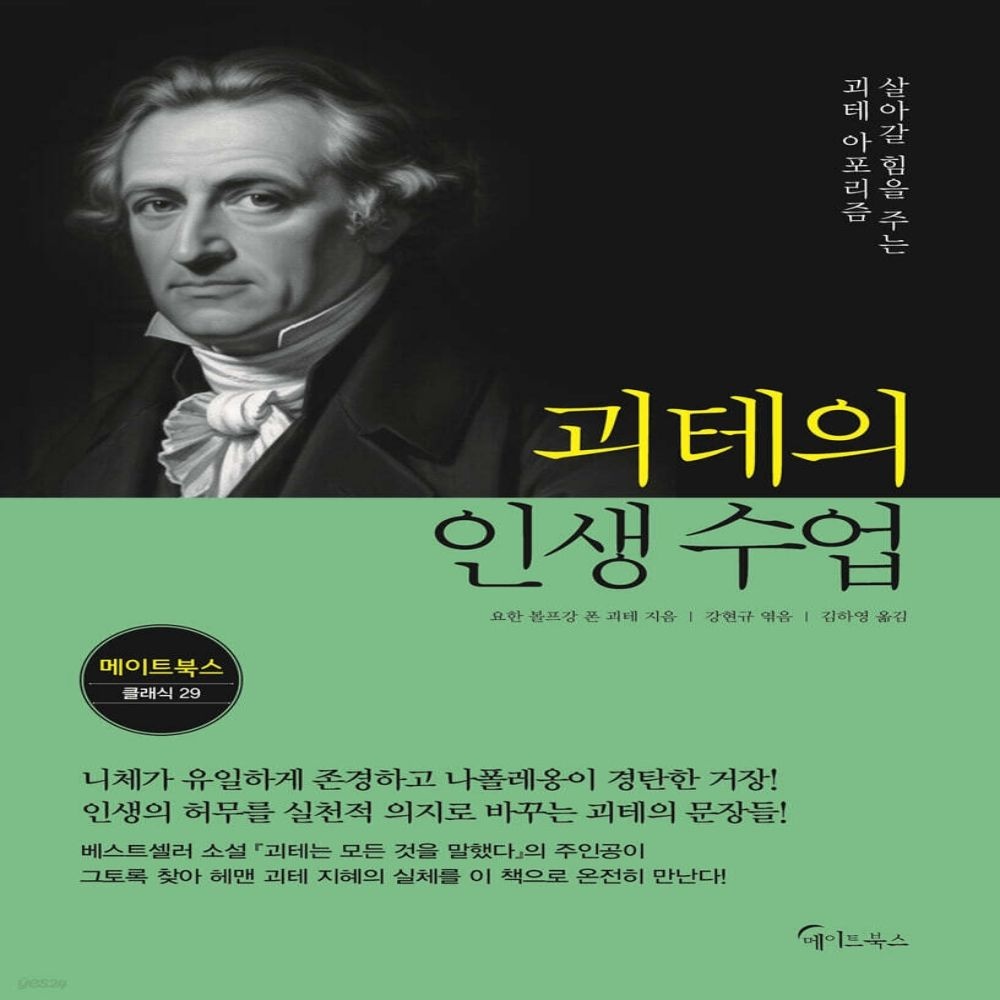 괴테의 인생 수업 메이트북스 (638665)