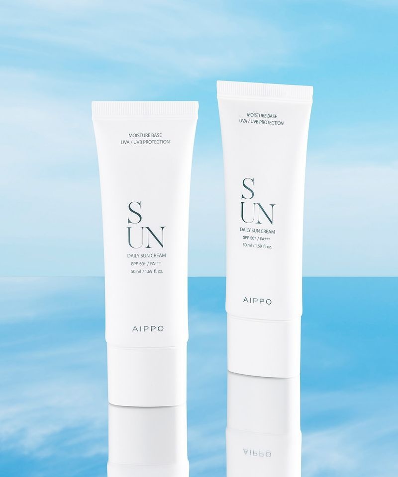 매장정품 AIPPO 데일리 선크림 50ml 2개