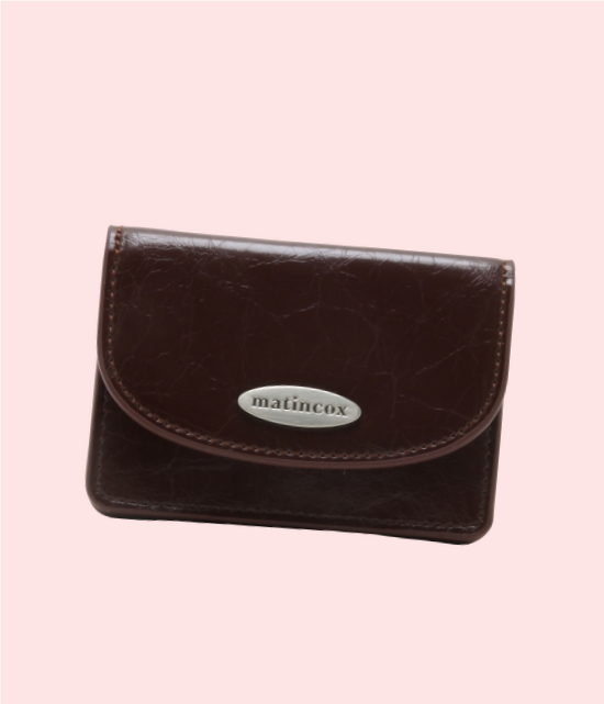 MATINCOX MATINCOX Auris 카드지갑 케이스 홀더 월렛 Chocolate GW 1 4766118