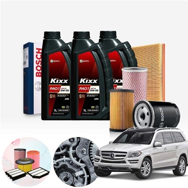 세븐커머스 GL350 X164 블루텍 06~12 164.825 디젤 킥스파오1 0W30 0W40 합성엔진오일