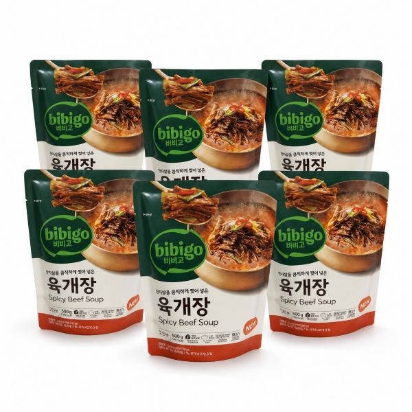 비비고 육개장 500g 6개