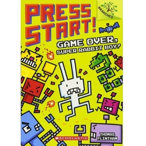챕터북 Press Start 1권 Game Over, Super Rabbit Boy (A Branches Book) (734571)