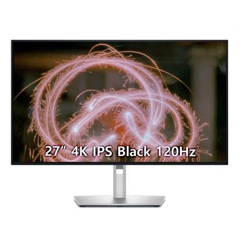 델 684.7mm 4K UHD 울트라샤프 USB C 허브 모니터 블랙 IPS, 68cm, DELL_U2725QE