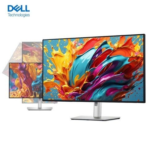 델 4K UHD IPS 피벗 120Hz 울트라샤프 모니터 Black, 68.47cm, U2725QE