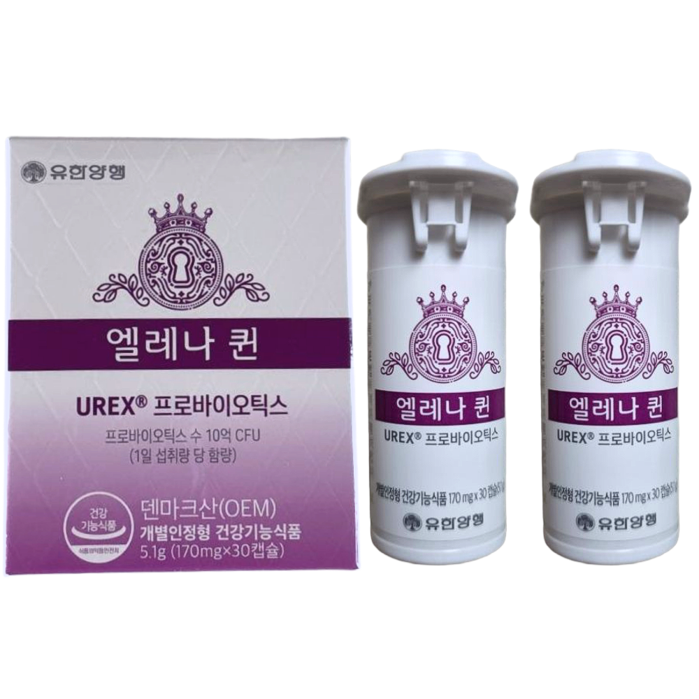 엘레나퀸 질유산균 장건강 질건강 총 60캡슐