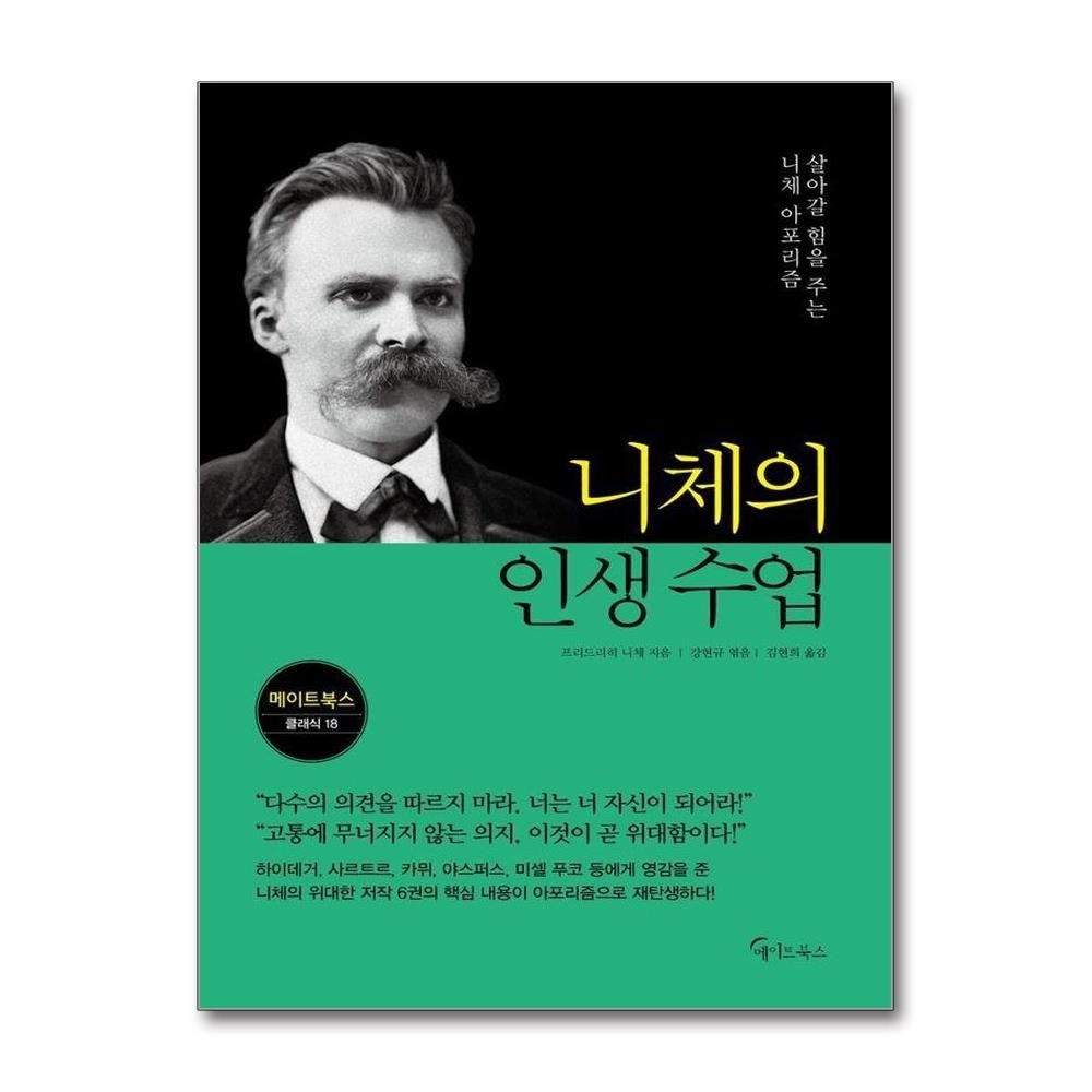 니체의 인생 수업 - 메이트북스 클래식 18 프리드리히니체 (541458)