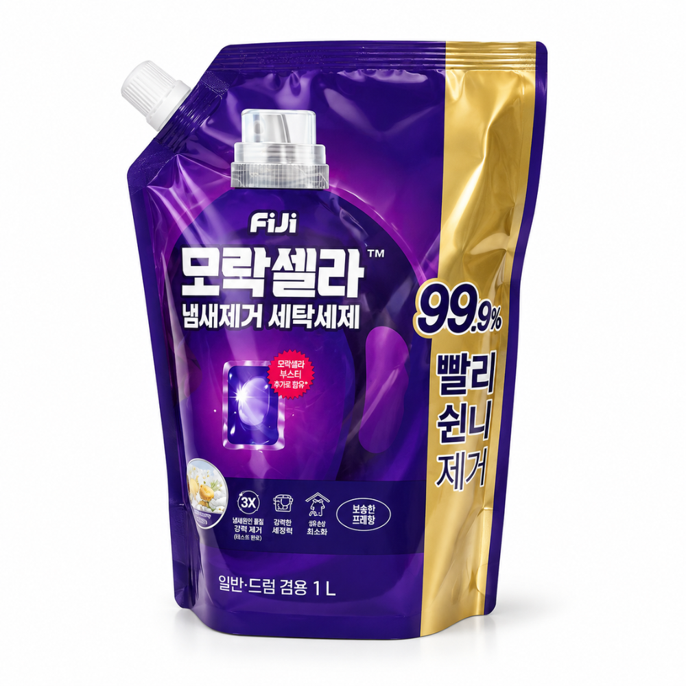 피지 모락셀라 실내건조 세탁세제 코튼향 리필, 2.3L, 1개