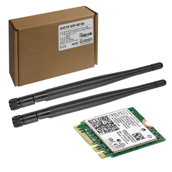 UnKnown 에즈윈 AX210 Wi-Fi 6E Kit 무선랜카드 4166318