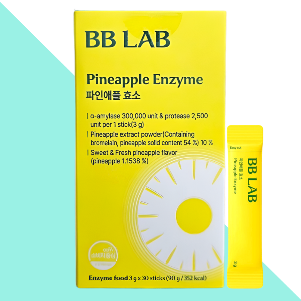 비비랩 파인애플 효소 브로멜라인 30포X1개