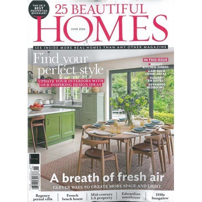 25BeautifulHome 25 Beautiful Homes UK (월간) 2026년 06월