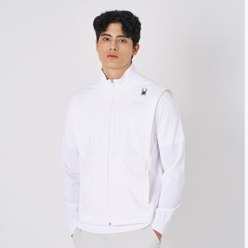 스파이더 남성 프로웹쿨 베스트 SPKPCNVT301MWHT
