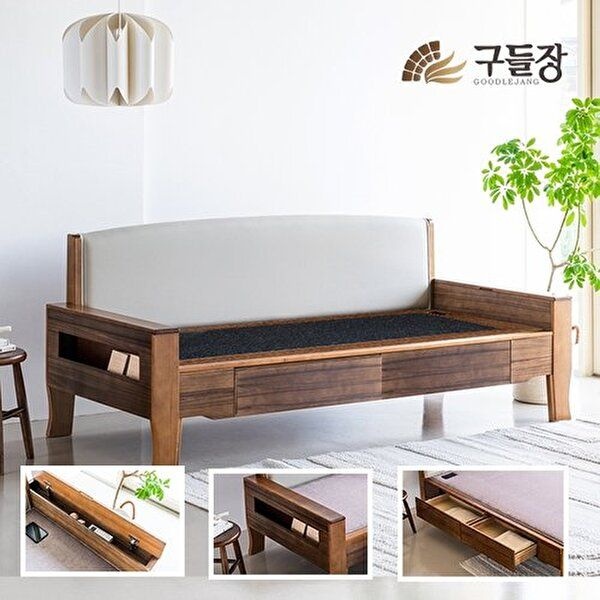 [구들장건강]본가 다용도 서랍 온열 돌소파 게르마늄