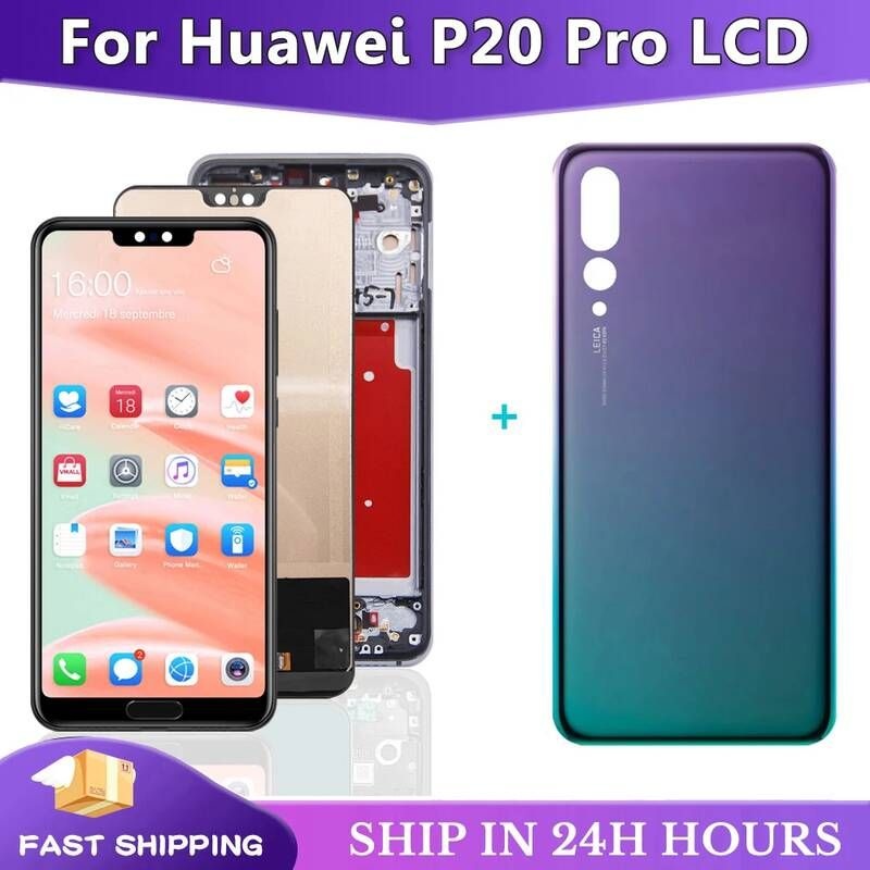 [해외] 스마트폰 액정 교체 부품 화웨이 P20 프로 LCD 디스플레이 터치 스크린 디지타이저 어셈블리 100% 테스트 완료 CLT-AL0