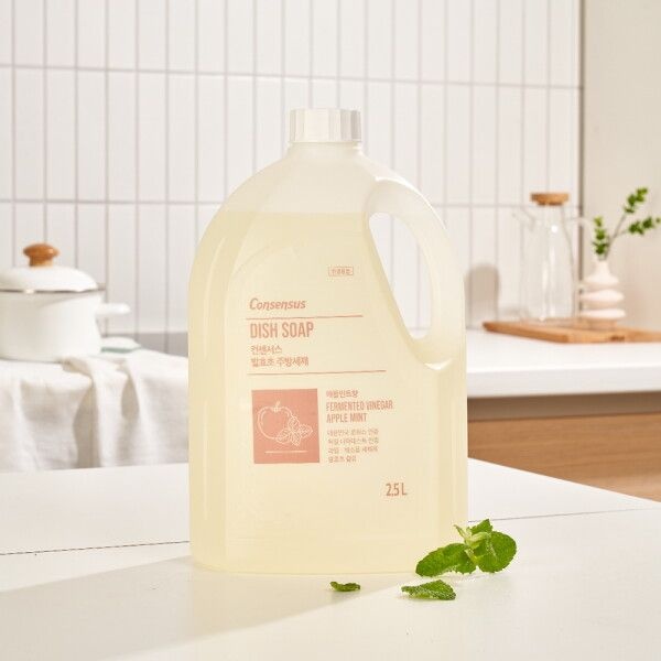 컨센서스 [컨센서스] 발효초 주방세제 2.5L x2개 애플민트향