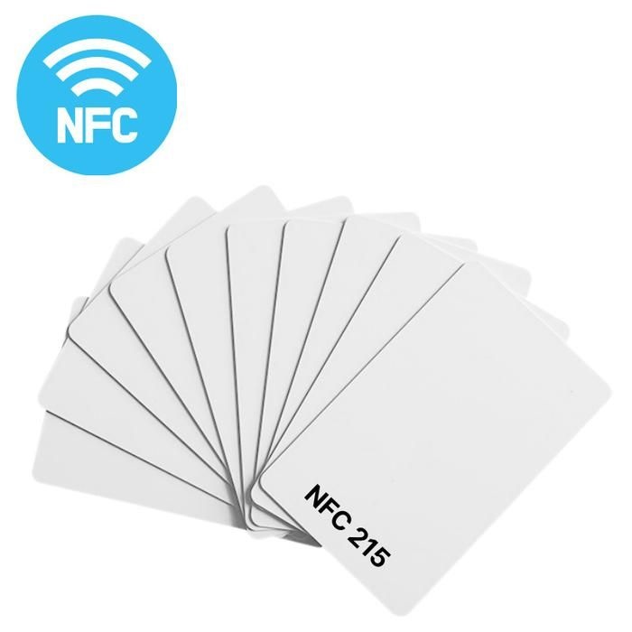 NFC 카드 태그 칩 NTAG 215 디지털 전자 명함 제작 NFCTAG 도어락 사원증 앱