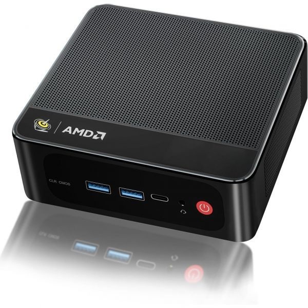 [해외] Beelink 비링크 SER5 미니 PC AMD Ryzen 5 5500U 6C 12T 최대 4.0GHz 컴퓨터 16GB DDR4 RAM 500GB M.2 2280 SSD 그래픽 7코어 1800MHz 4K 트리