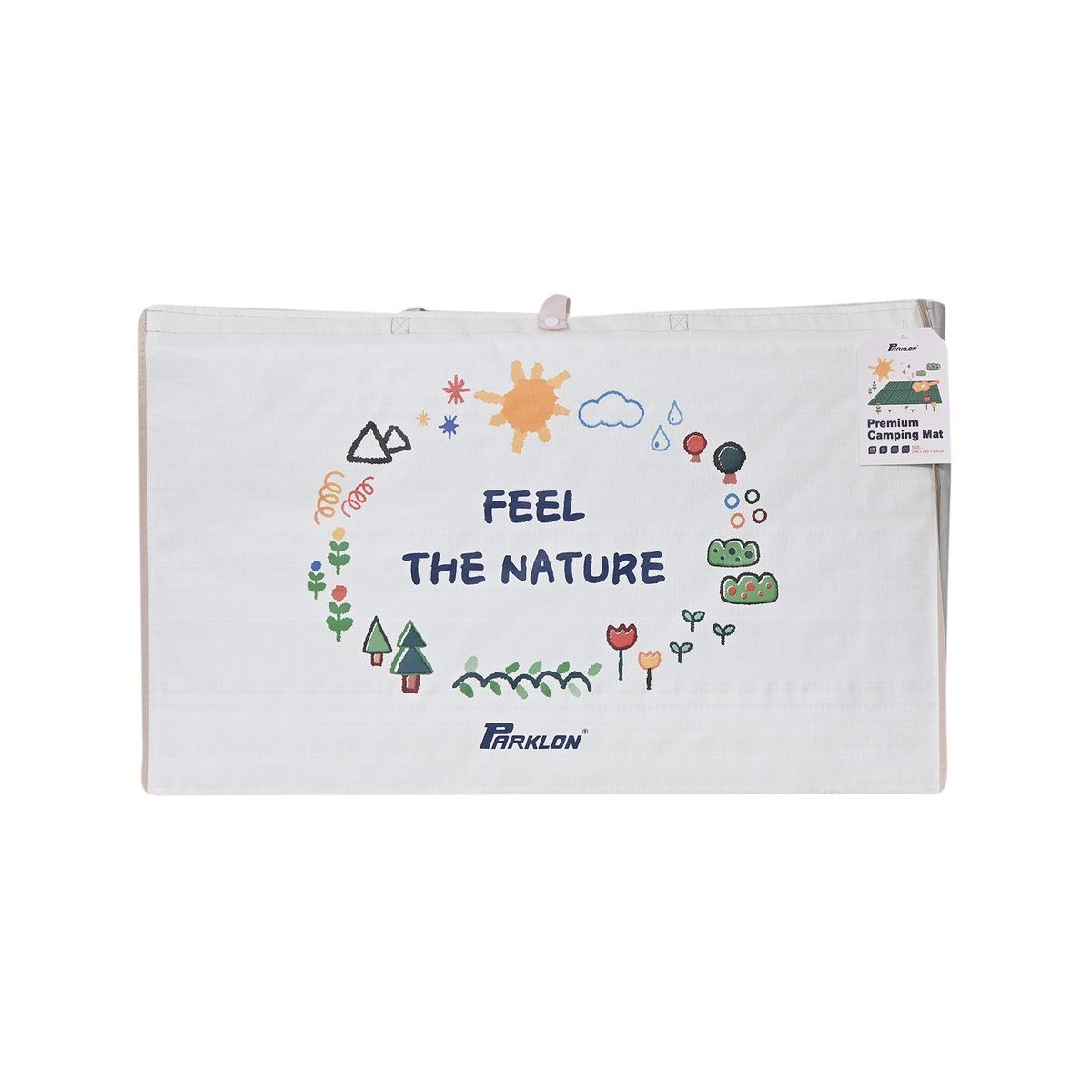 트레이더스 파크론 고밀도 접이식 깔판 캠핑 매트 200X140X0.8cm