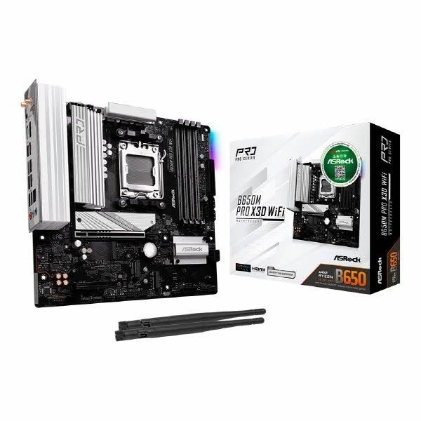 ASRock B650M Pro X3D WiFi 대원씨티에스 A B650M-ATX 4168986