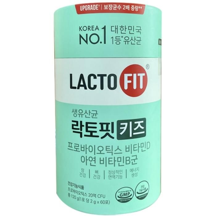종근당 락토핏 키즈 유산균 2g x 60포 (1통)